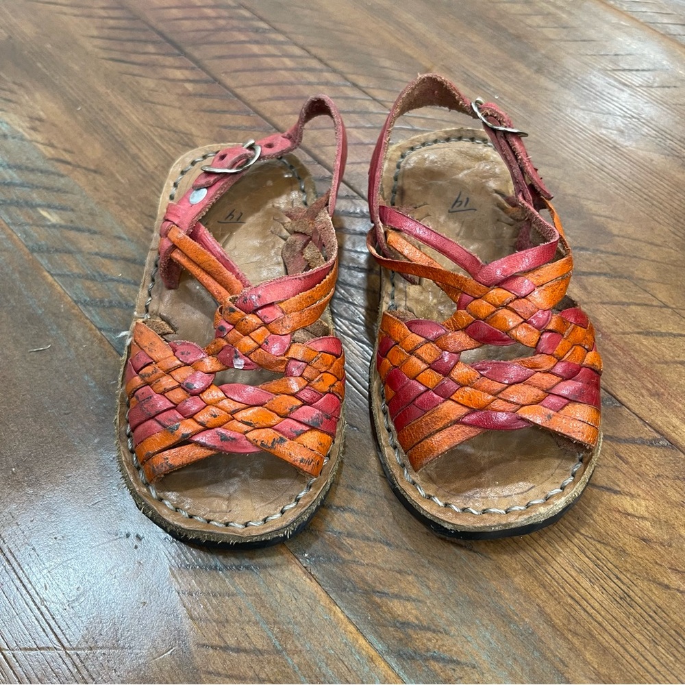 4/$10 ⚡️ Toddler Mexican Leather Huarache Sandals